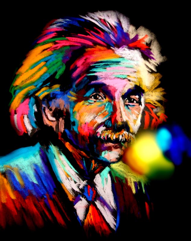 Colorful Einstein